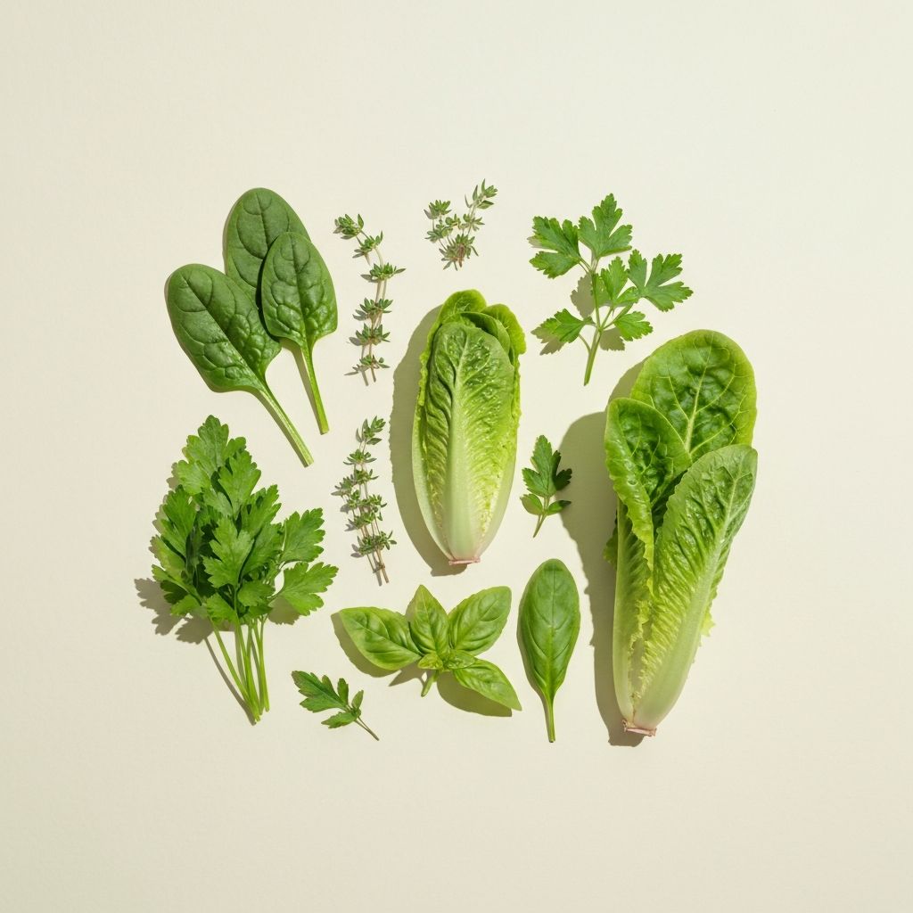 Frisches Gemüse und Kräuter