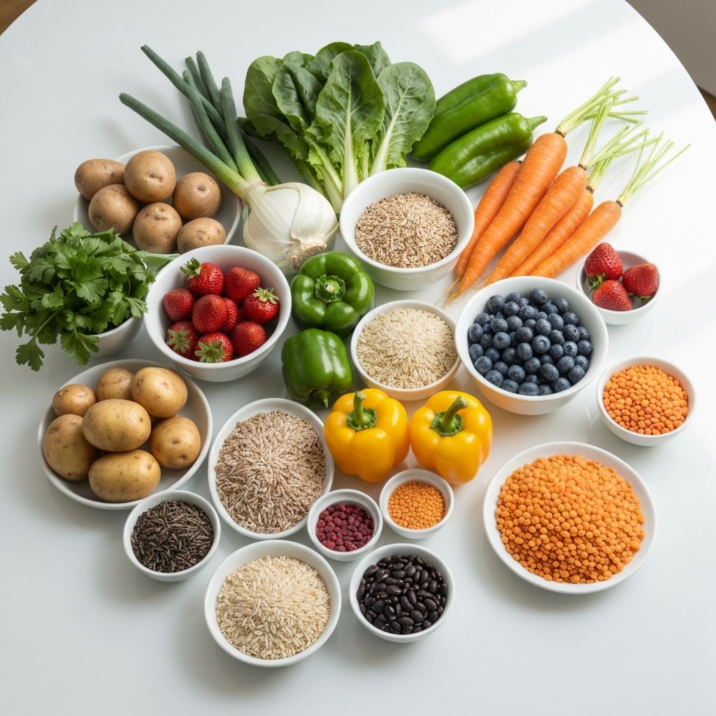 Frische Lebensmittelzutaten